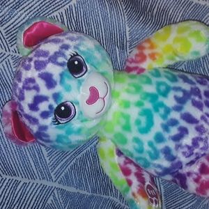 Build-a-Bear Leopard (Lisa Frank style)